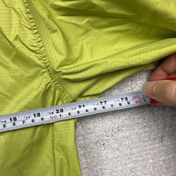 McKinley Aquamax Windbreaker Shell Jacket Women M Lime Green Light / Packable - Picture 9 of 16